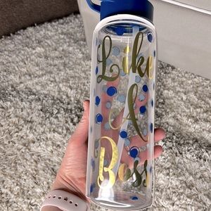 Plastic Water Bottle: Like A Boss